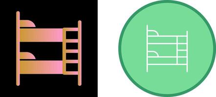 Bunk bed Vector Icon
