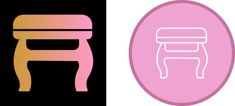Stool Vector Icon