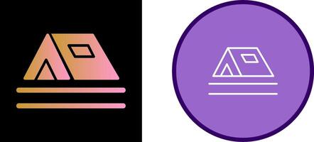 Tent Vector Icon