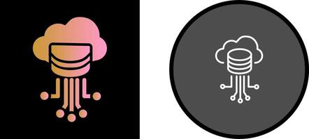 Storage Data Vector Icon