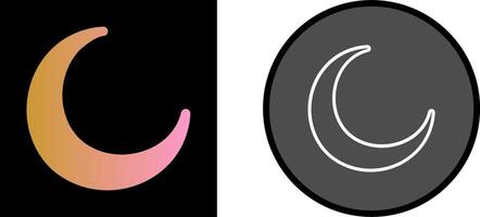 New Moon Vector Icon