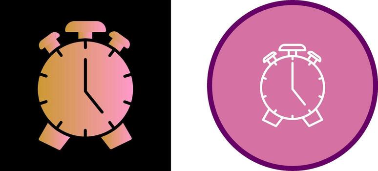 icono de vector de reloj