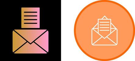 Email Documents Vector Icon