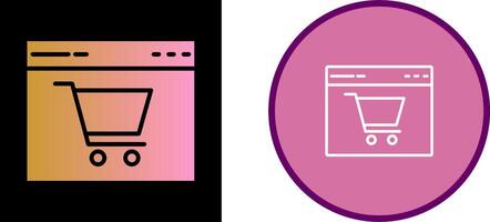Ecommerce Website Vector Icon