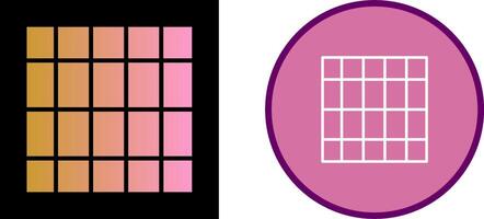 Table of Rates Vector Icon