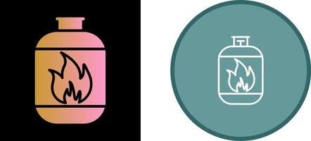 Gas Cylinder Vector Icon