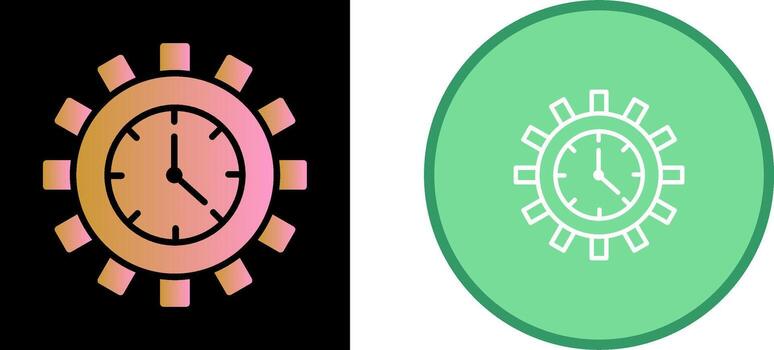 Time Optimization Vector Icon