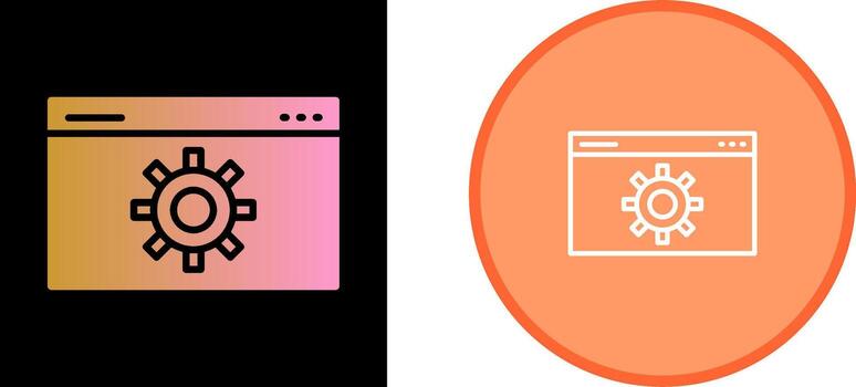 icono de vector de optimización web