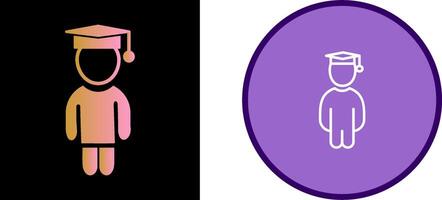 Student Standing Vector Icon