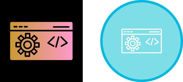 Code Optimization Vector Icon