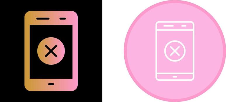 eliminar icono de vector