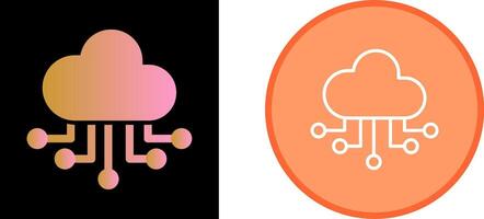 Cloud Computing Vector Icon