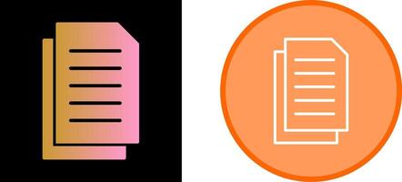 Document Vector Icon