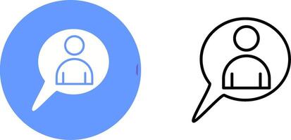 Conversation Vector Icon