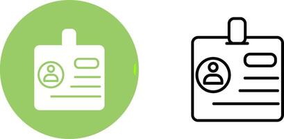 Identification Vector Icon