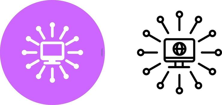 Networks Vector Icon