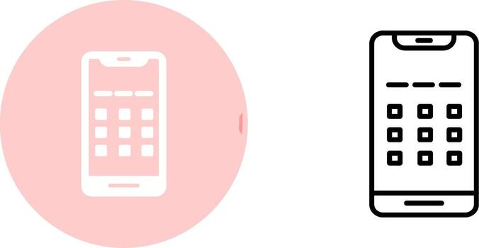 ingrese el icono de vector de código de acceso