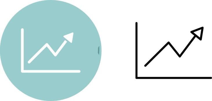 Graph Vector Icon