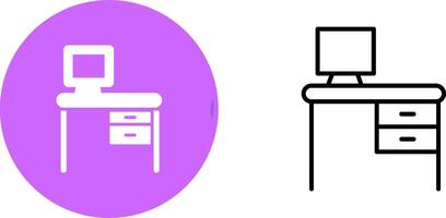 Desk Vector Icon