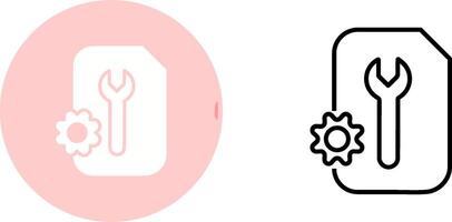 Configuration Vector Icon