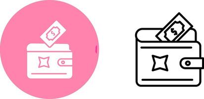 Money From Wallet Vector Icon