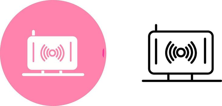 Wireless Vector Icon