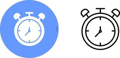 Large Clock Vector Icon