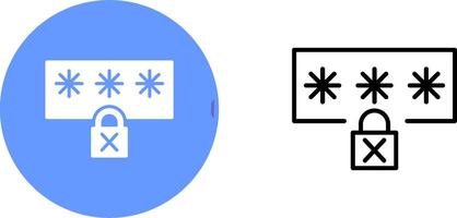 Insecure Vector Icon