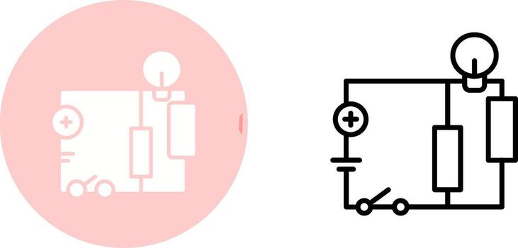 Electrical Circuit Vector Icon