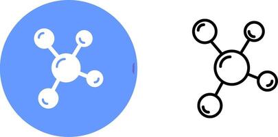 Molecule Vector Icon