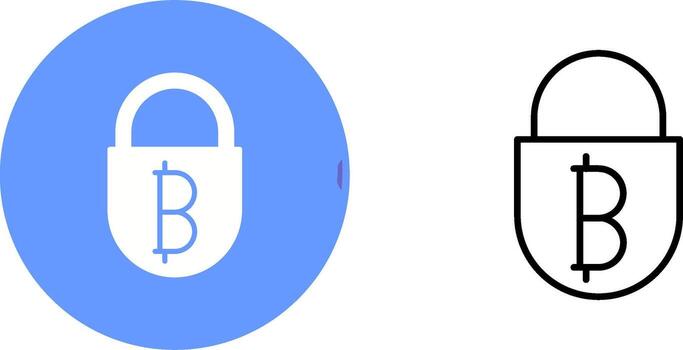 icono de vector de bloqueo