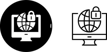 Internet Security Vector Icon