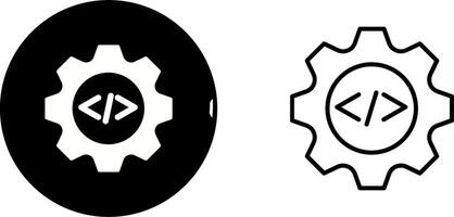 Coding Gear Vector Icon