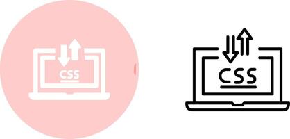 CSS Laptop Vector Icon