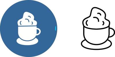 Creamy Coffee Vector Icon