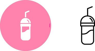 Chocolate Shake Vector Icon