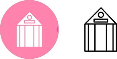 Museum Building Vector Icon