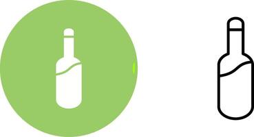 Champagne Bottle Vector Icon