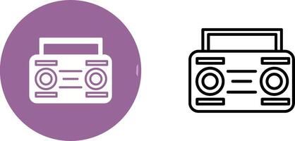 Cassette Player Vector Icon