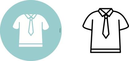 Shirt and Tie Vector Icon