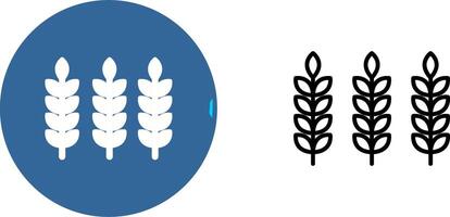 Wheat Vector Icon