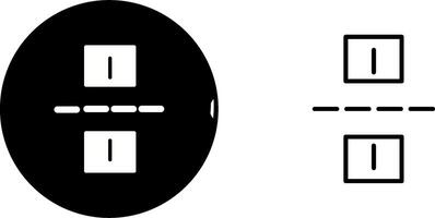 Linked Road Vector Icon