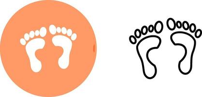 Foot X ray Vector Icon