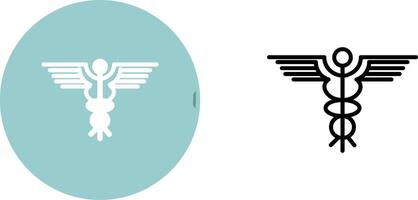 Caduceus Vector Icon