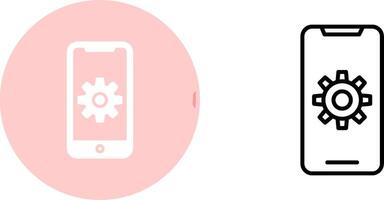 Mobile App Developing Vector Icon