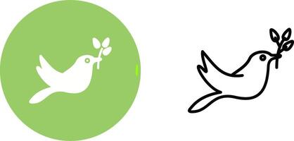 Cute Bird Vector Icon