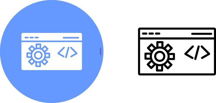 Code Optimization Vector Icon