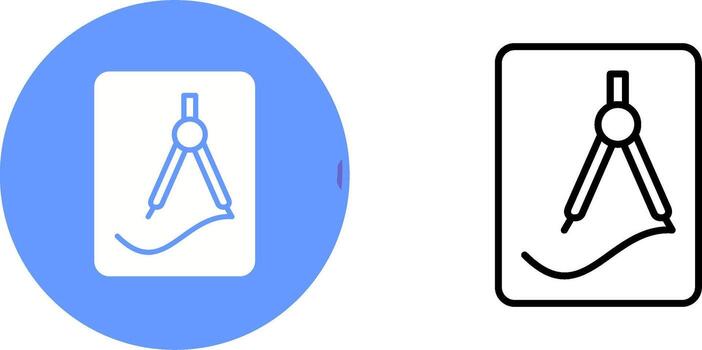 icono de vector de herramientas de estudio