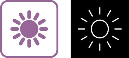 Sun Vector Icon