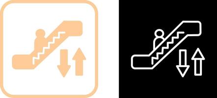 Escalator Vector Icon